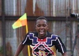 Sisa Ndebele in the 2018 Human Rights Cup first ever edition.